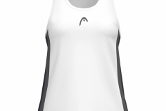 Damen-Tank-Top-Navy-Weiss