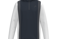 Herren-Hoodie-Navy-Weiss